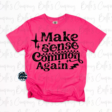 Make Sense Common Again