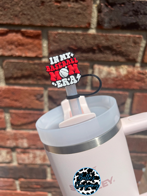 Baseball Mom Era - Straw Topper - 10mm