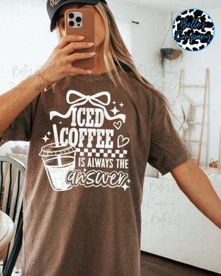 Iced Coffee Is Always The Answer
