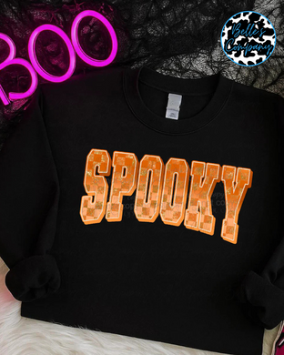 Orange Spooky Faux Gold