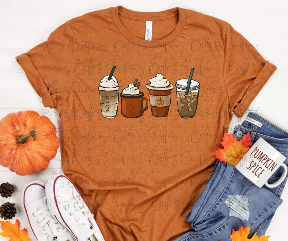 Fall Pumpkin Drinks