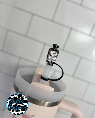 Eat Chicken - Straw Topper - 10mm