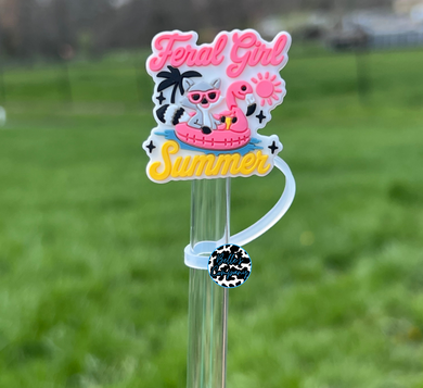 Feral Girl Summer - Straw Topper - 10mm