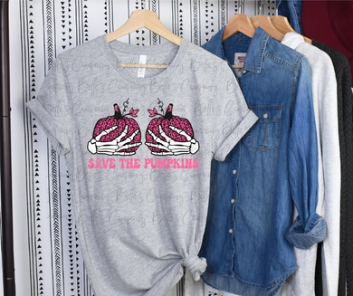 Save The Pumpkins -  Pink