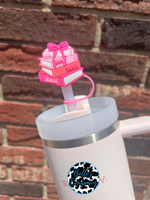 Girl Read Your Bible - Straw Topper - 10mm