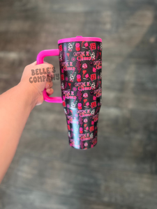40oz Tumbler - Chaos & Caffeine