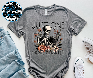 Just One More Chapter Skellie Floral