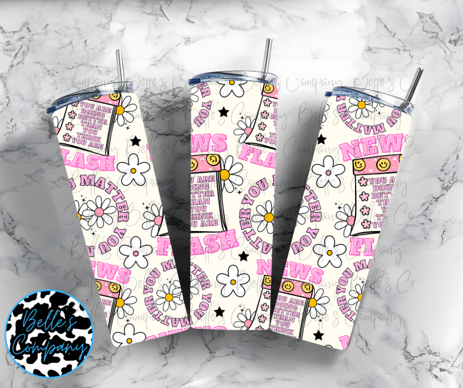 News Flash Tumbler - 20oz