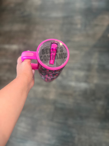 40oz Tumbler - Chaos & Caffeine