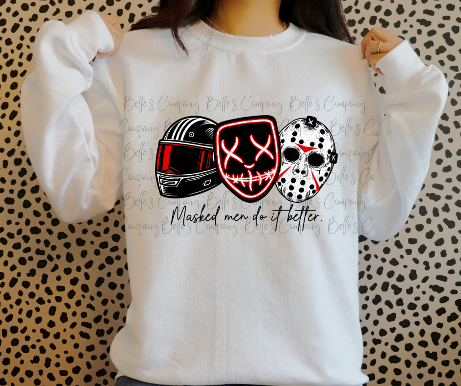 Masked Men Do It Better Option 1