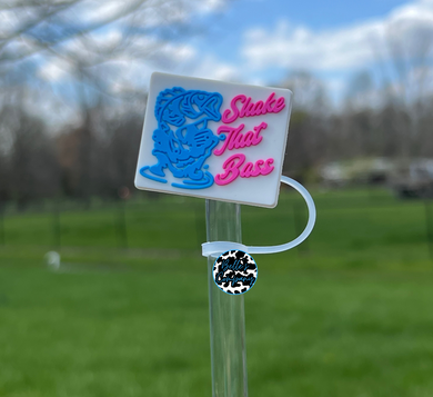Shake That Bass - Straw Topper - 10mm