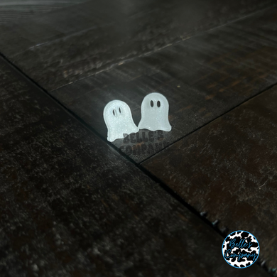 Ghost Stud Earrings - Glitter