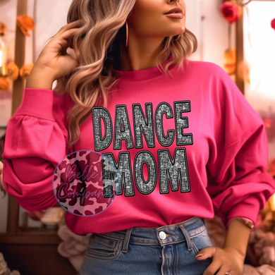 Dance Mom - Faux Sequins