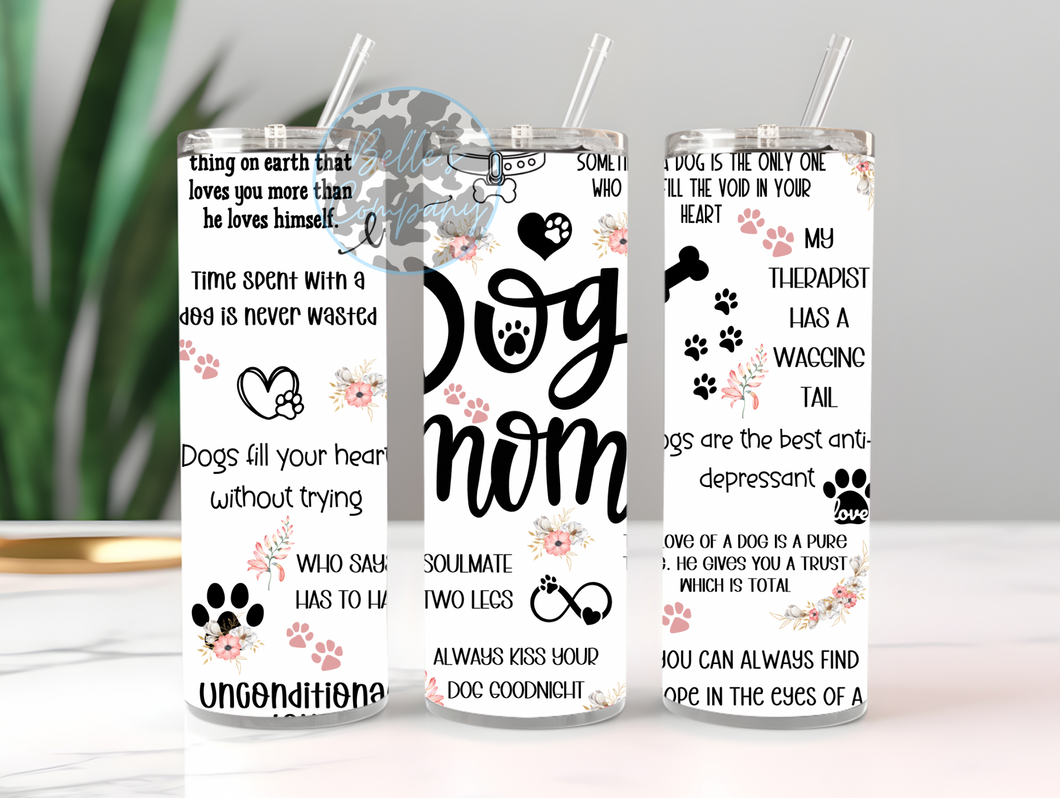 Dog Mom Tumbler