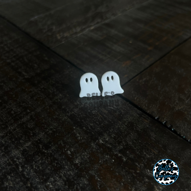 Ghost Stud Earrings - Solid
