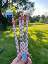 Load image into Gallery viewer, USA cherries 40oz straw COLOR CHANGING