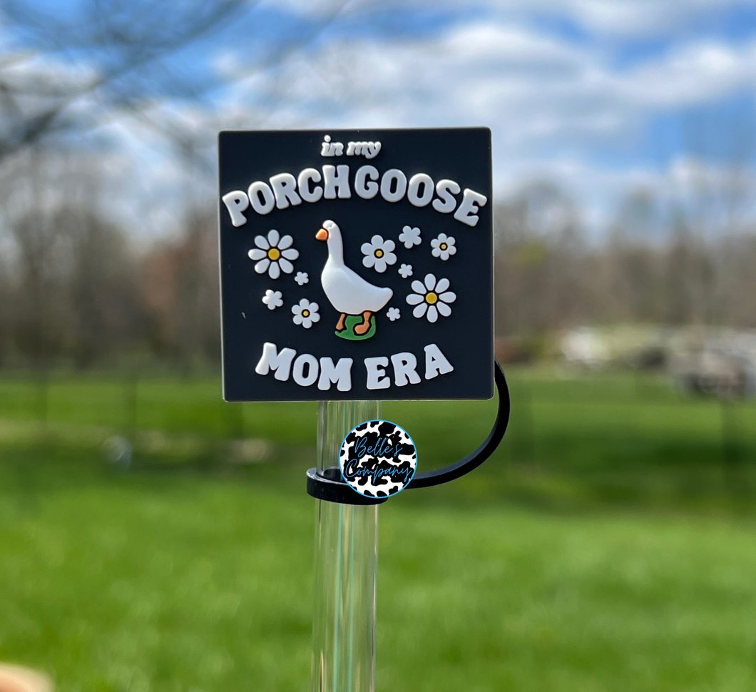 In My Porch Goose Mom Era - Straw Topper - 10mm