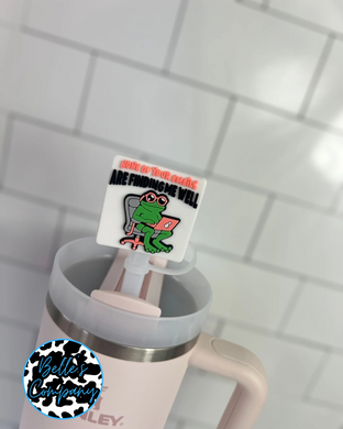 None Of Your Emails Are Finding Me Well- Straw Topper - 10mm