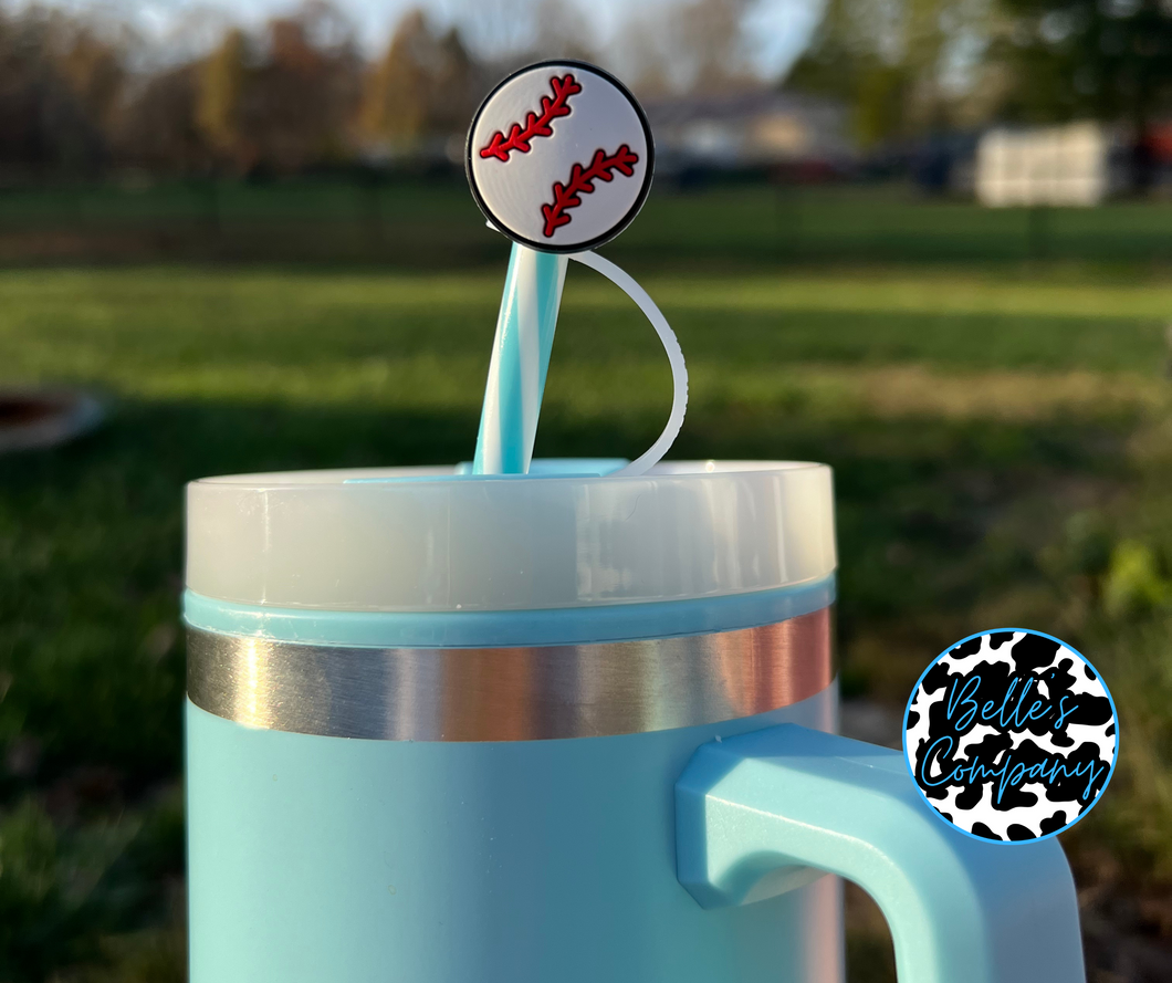 Baseball - Straw Topper