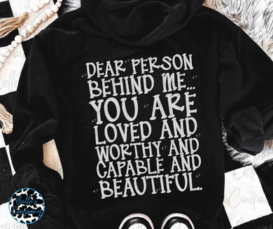 Dear Person Behind Me