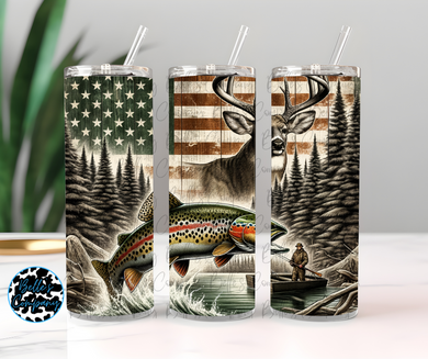 Fishing/Hunting Tumbler - 20oz
