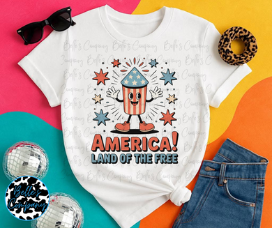 America! Land Of The Free