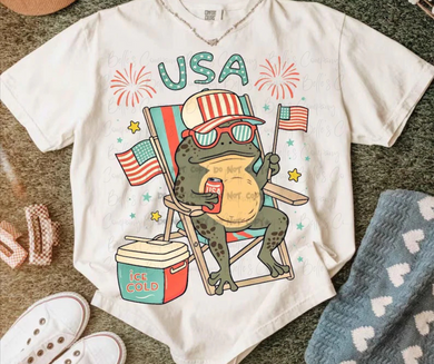 Patriotic Frog
