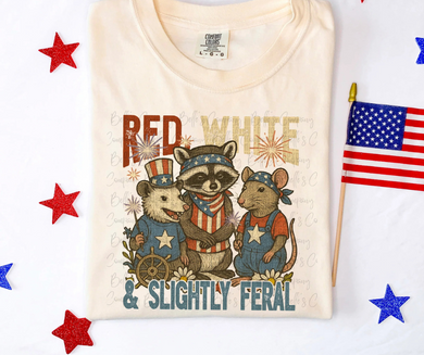 Red, White, and Slightly Feral