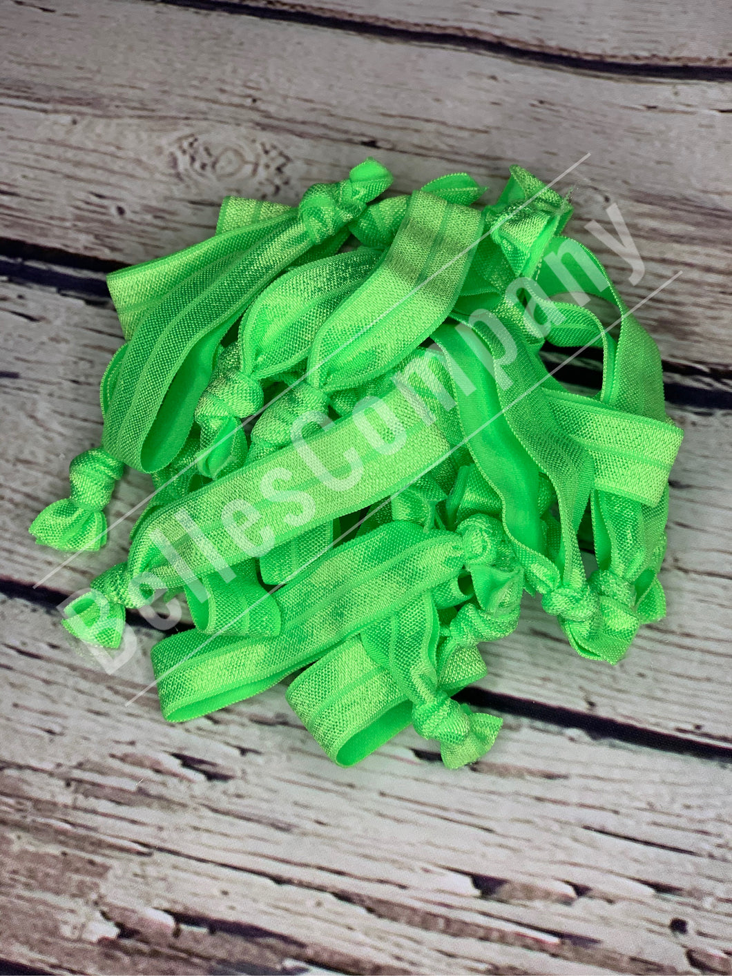 Neon Green FOE Hair Tie