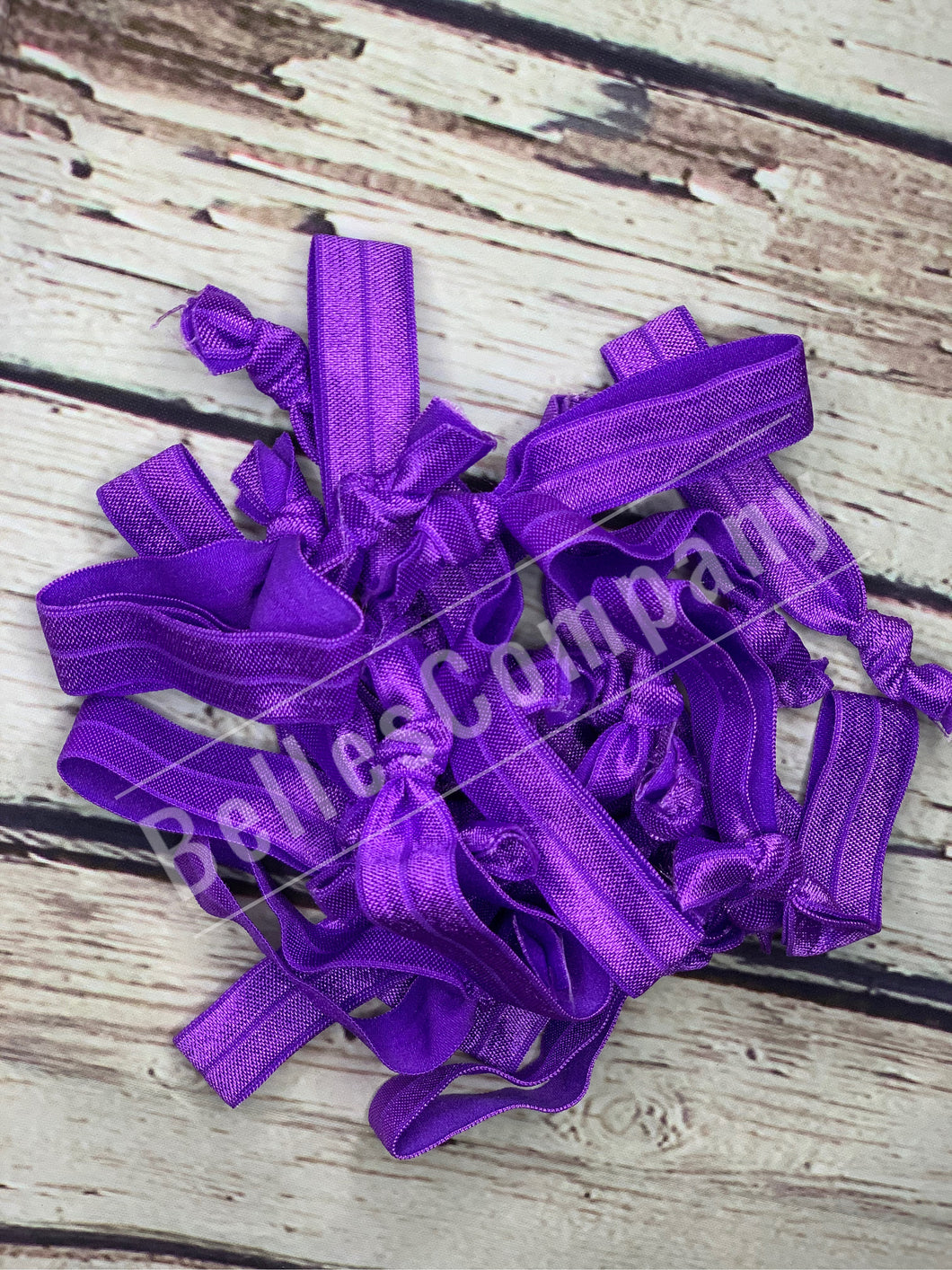Purple FOE Hair Tie